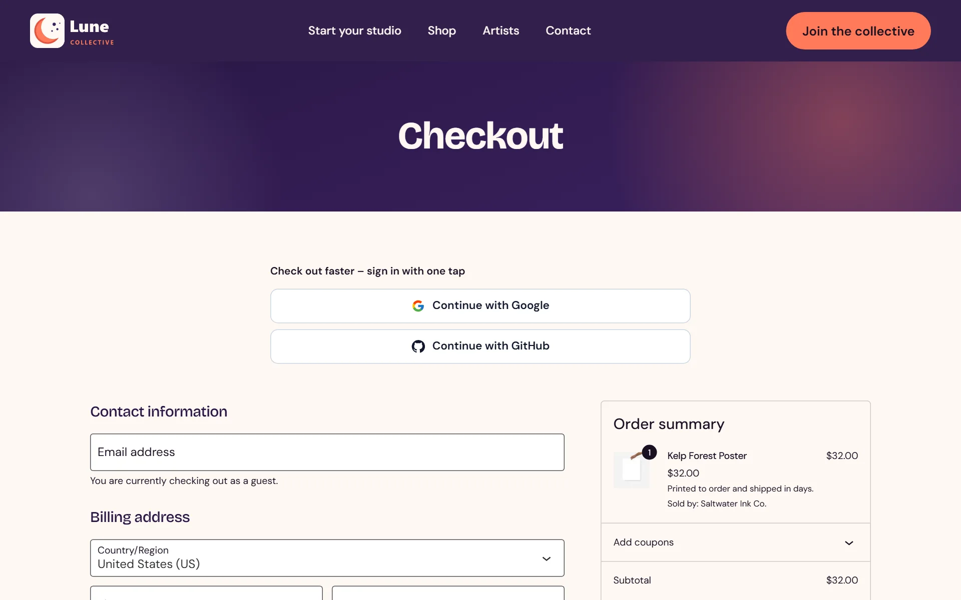 Shoppers at checkout become leads as well
