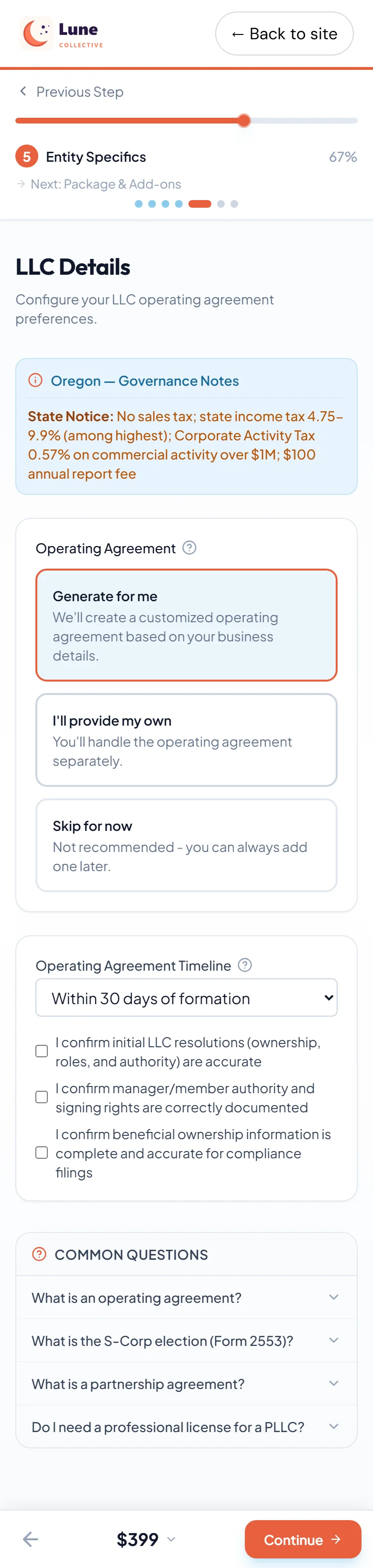 Business details explained simply