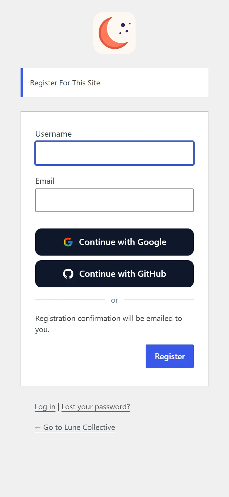 Signing up is one tap too