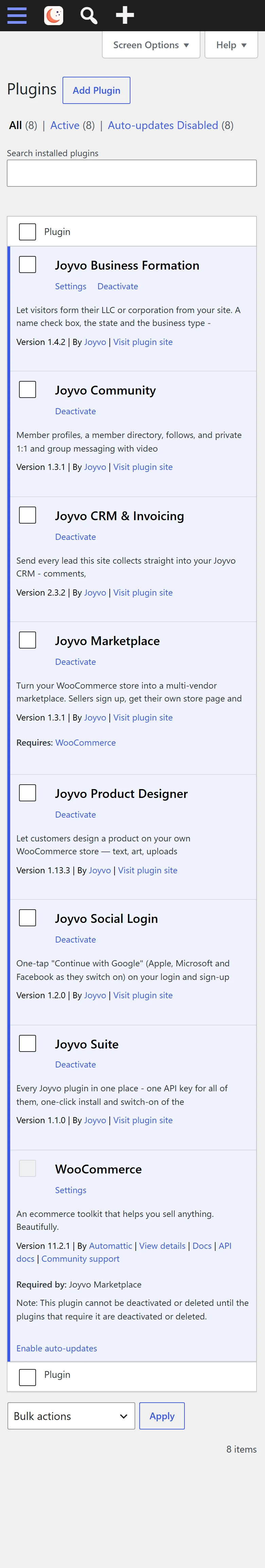 Installs and switches on like every other WordPress plugin